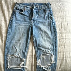 American Eagle Extra Long Mom Jeans